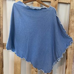 Poncho pullover one size